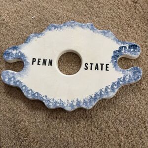 Penn State Ceramic Wine Caddy Holder